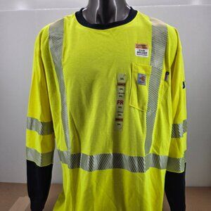 Carhartt  FR High Vis Force Men's 102905 323 Long Sleeve T-Shirt